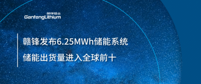 ESIE2025圓滿收官！贛鋒全新6.25MWh儲(chǔ)能系統(tǒng)成焦點(diǎn)，儲(chǔ)能出貨量進(jìn)入全球前十