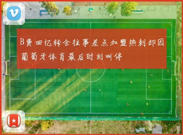 B费回忆转会往事差点加盟热刺却因葡萄牙体育最后时刻叫停